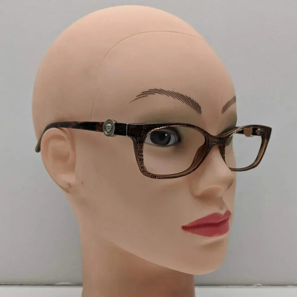 🕶️Versace Mod. 3164 991 Eyeglasses 53/16 135 /KAG748🕶️ - Picture 5 of 6